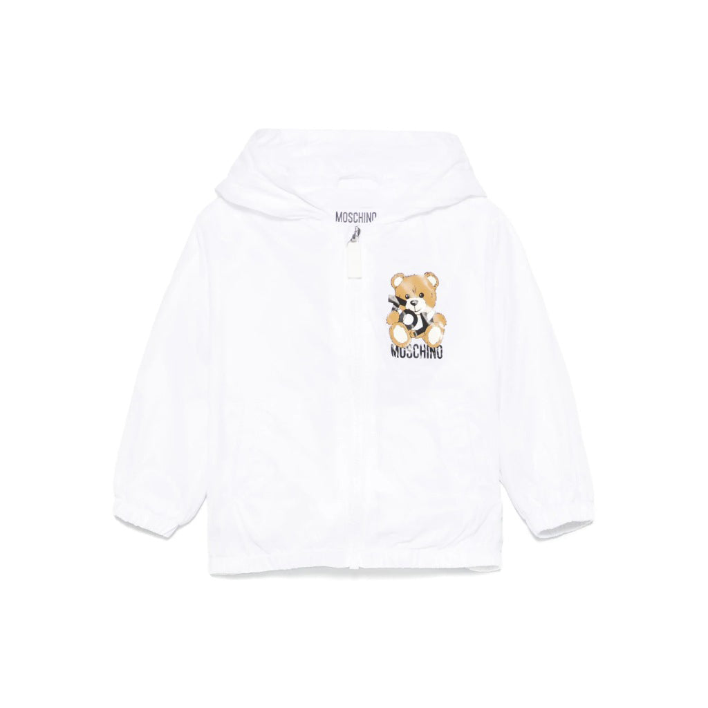 Moschino Kids Toy Bear Hooded Jacket