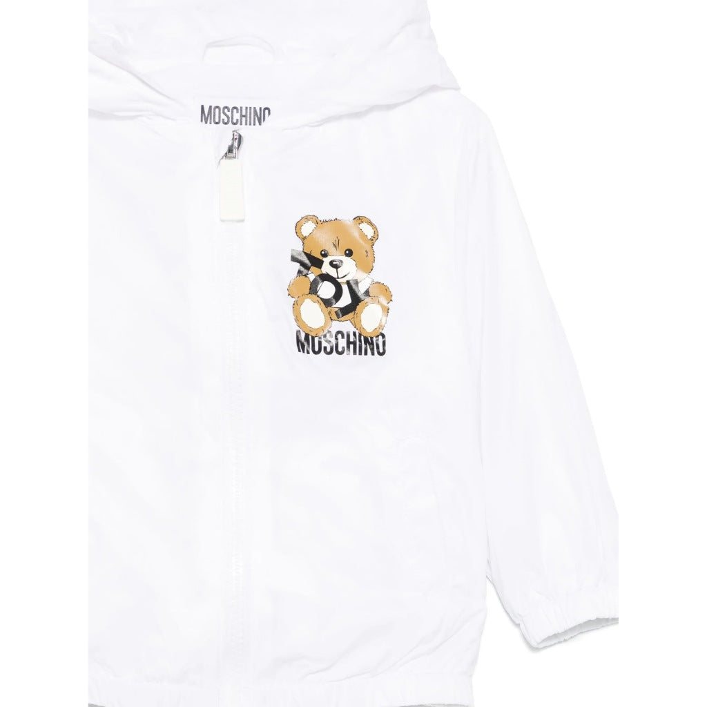 Moschino Kids Toy Bear Hooded Jacket