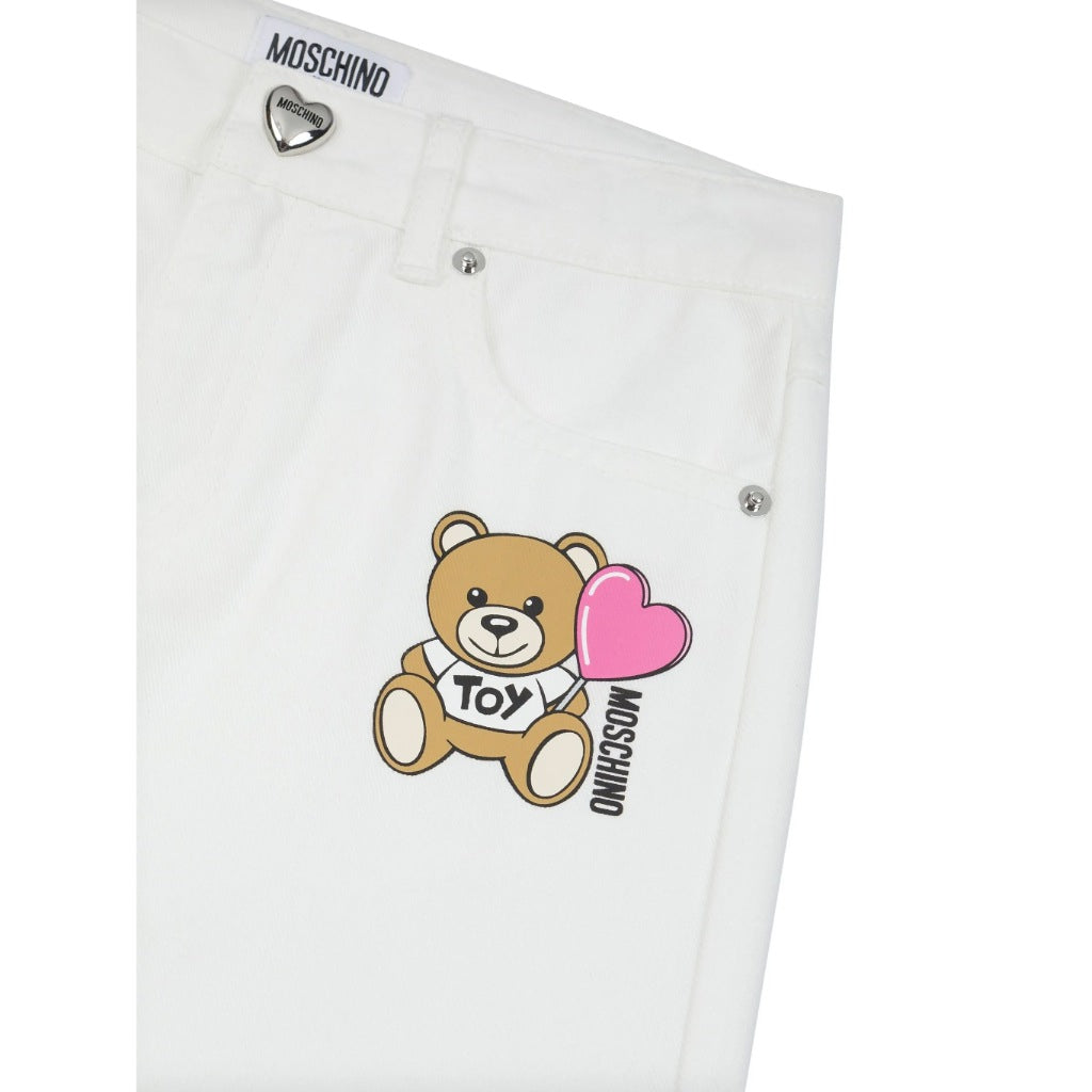Moschino Kids Teddy Heart Trousers