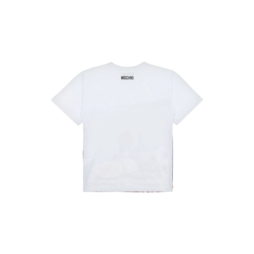 Moschino Kids Summer Graphic Maxi T-shirt