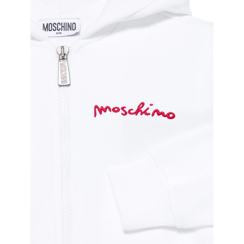 Moschino Kids Teddy Graphic Hooded Sweatshirt