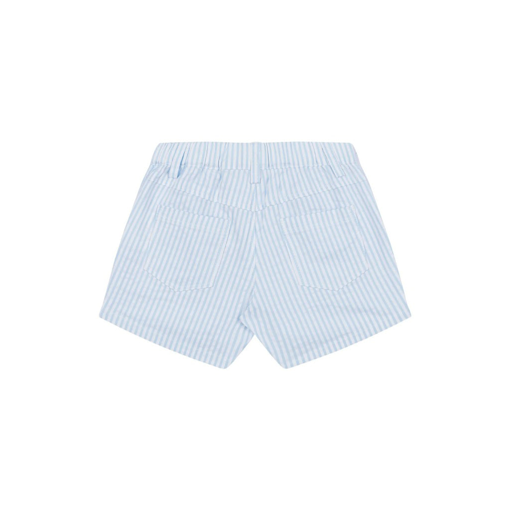 Moschino Kids Teddy Patch Striped Shorts