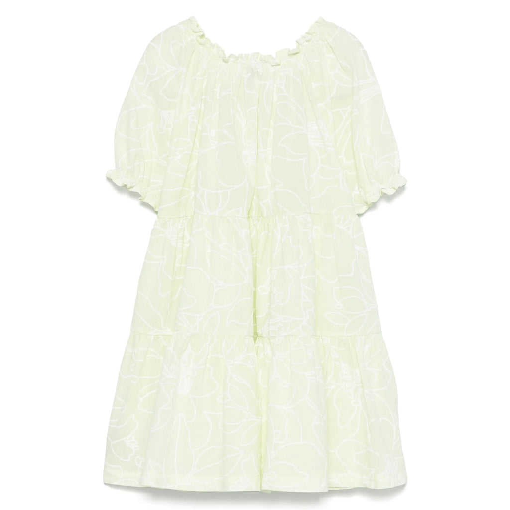 Il Gufo Floral Print Dress