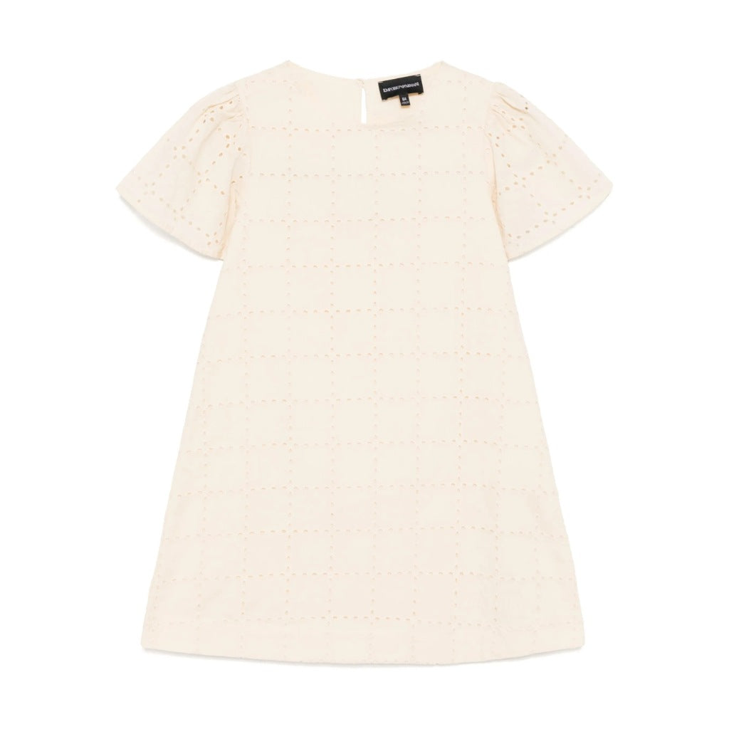 Emporio Armani Junior Broderie Dress