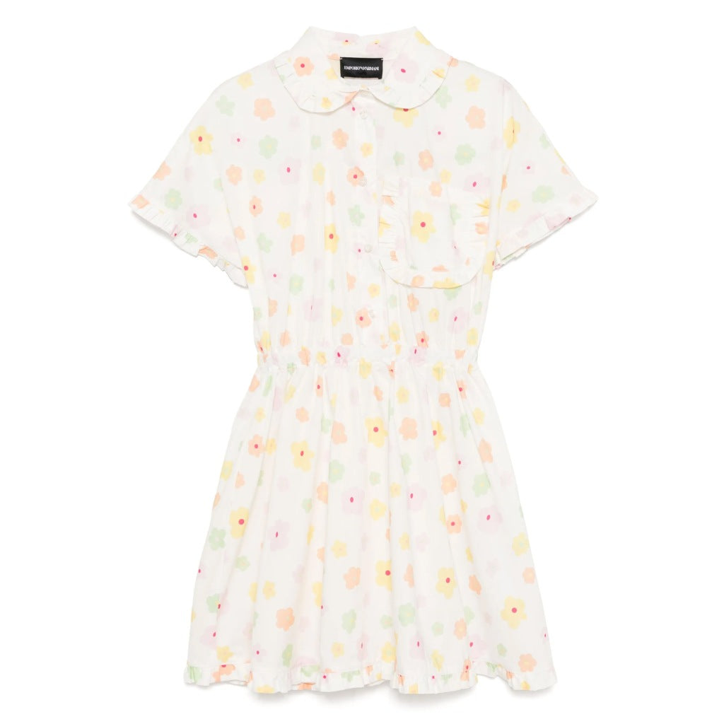 Emporio Armani Junior Floral Pattern Dress