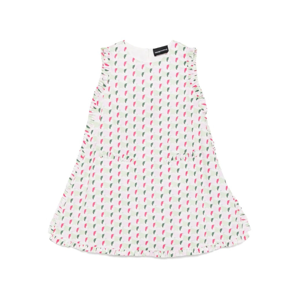 Emporio Armani Junior Eagle Pattern Dress