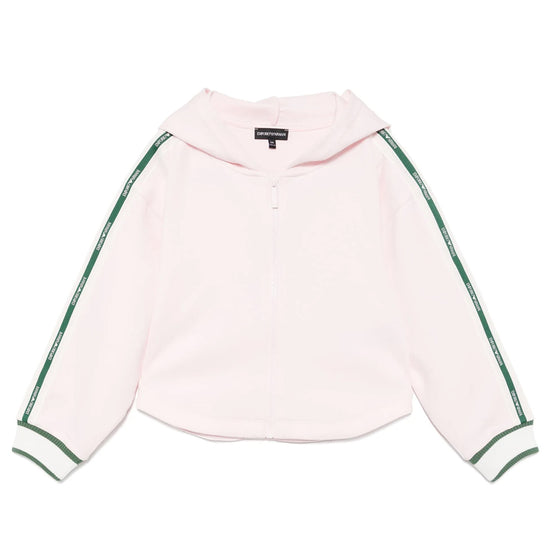 Emporio Armani Junior Logo Tape Hooded Jacket