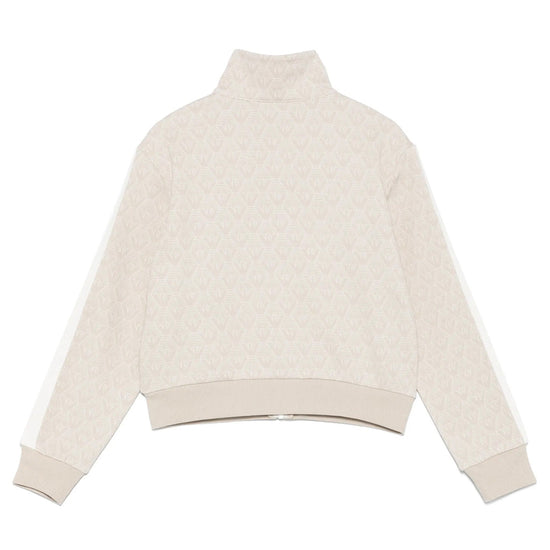 Emporio Armani Junior Eagle Pattern Zip Up Jacket