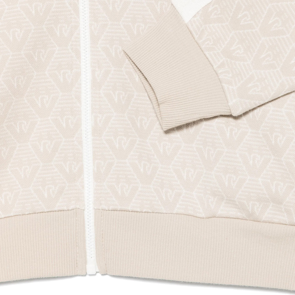 Emporio Armani Junior Eagle Pattern Zip Up Jacket