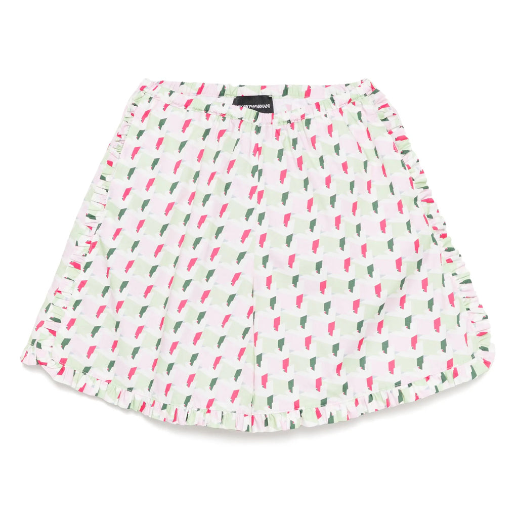 Emporio Armani Junior Eagle Pattern Shorts
