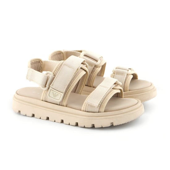 Emporio Armani Junior Velcro Strap Sandals