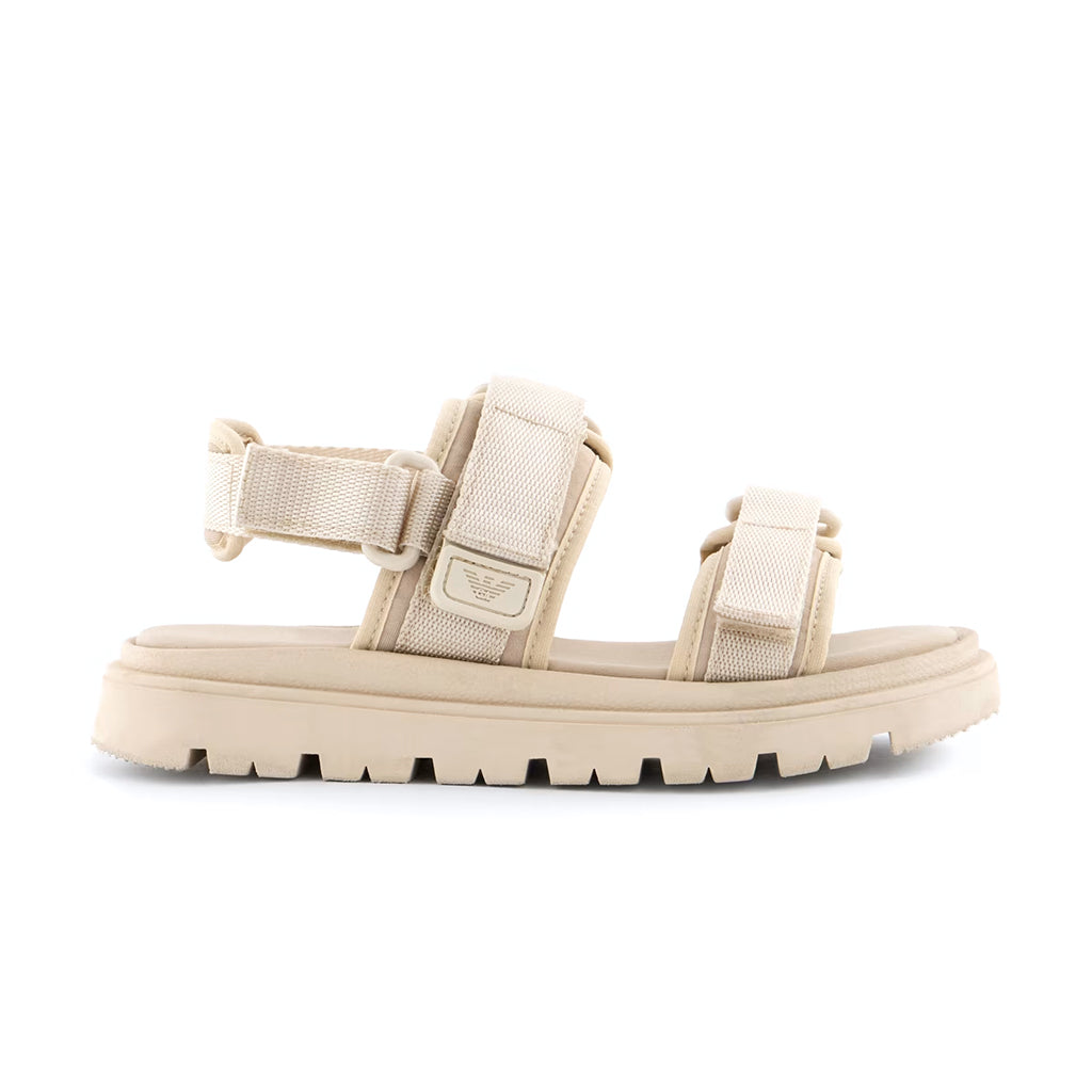 Emporio Armani Junior Velcro Strap Sandals