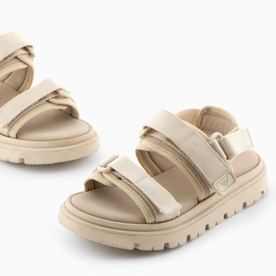 Load image into Gallery viewer, Emporio Armani Junior Velcro Strap Sandals
