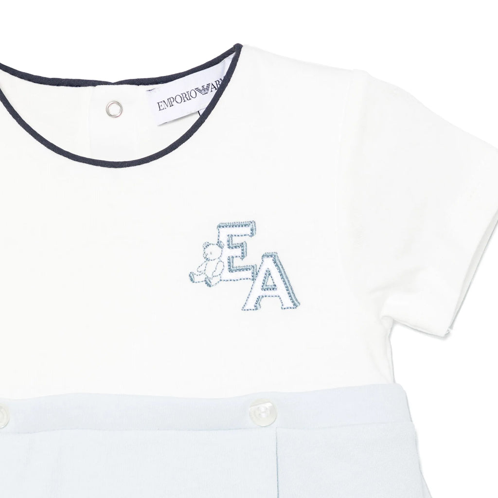 Emporio Armani Junior Logo Romper