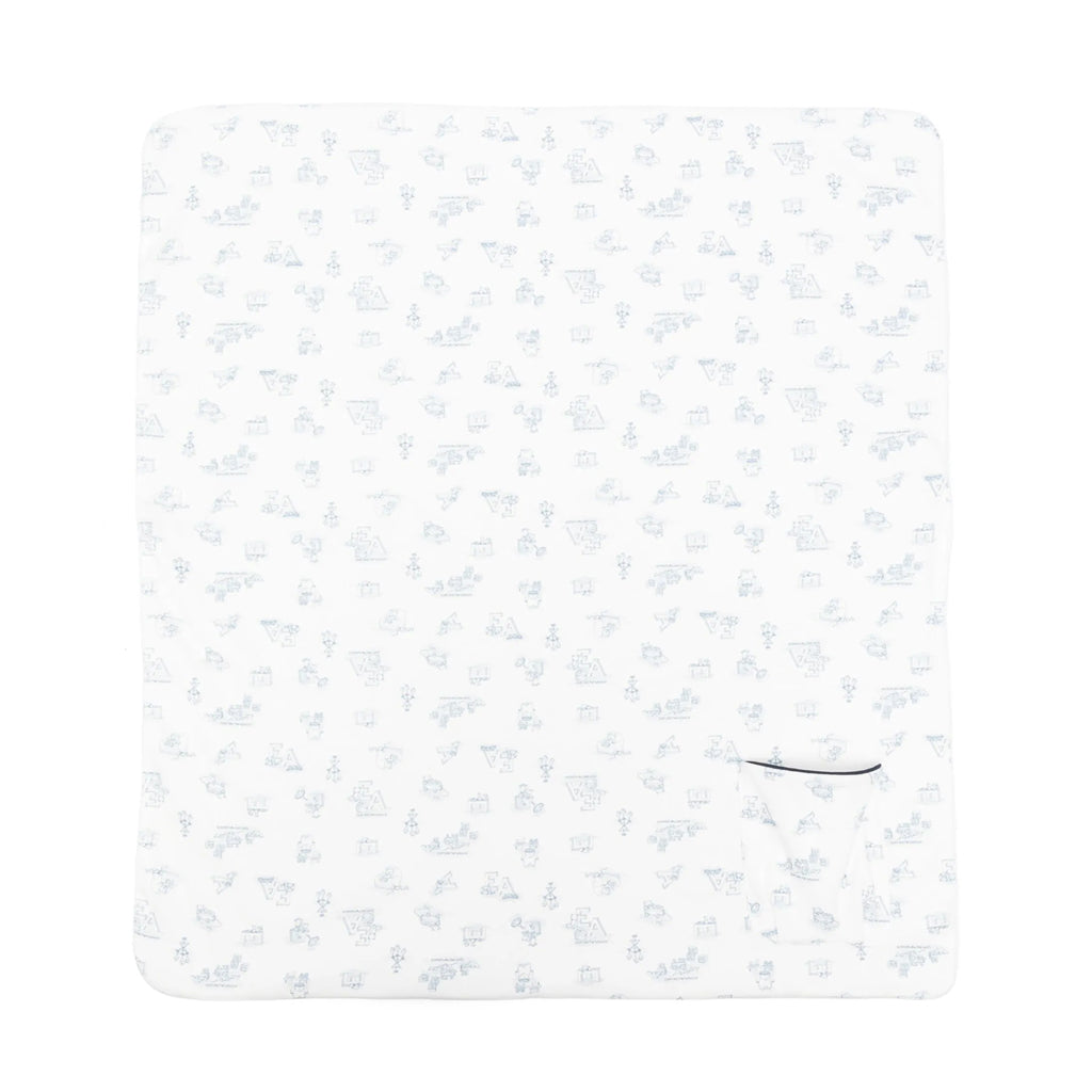 Emporio Armani Junior All-Over Pattern Blanket