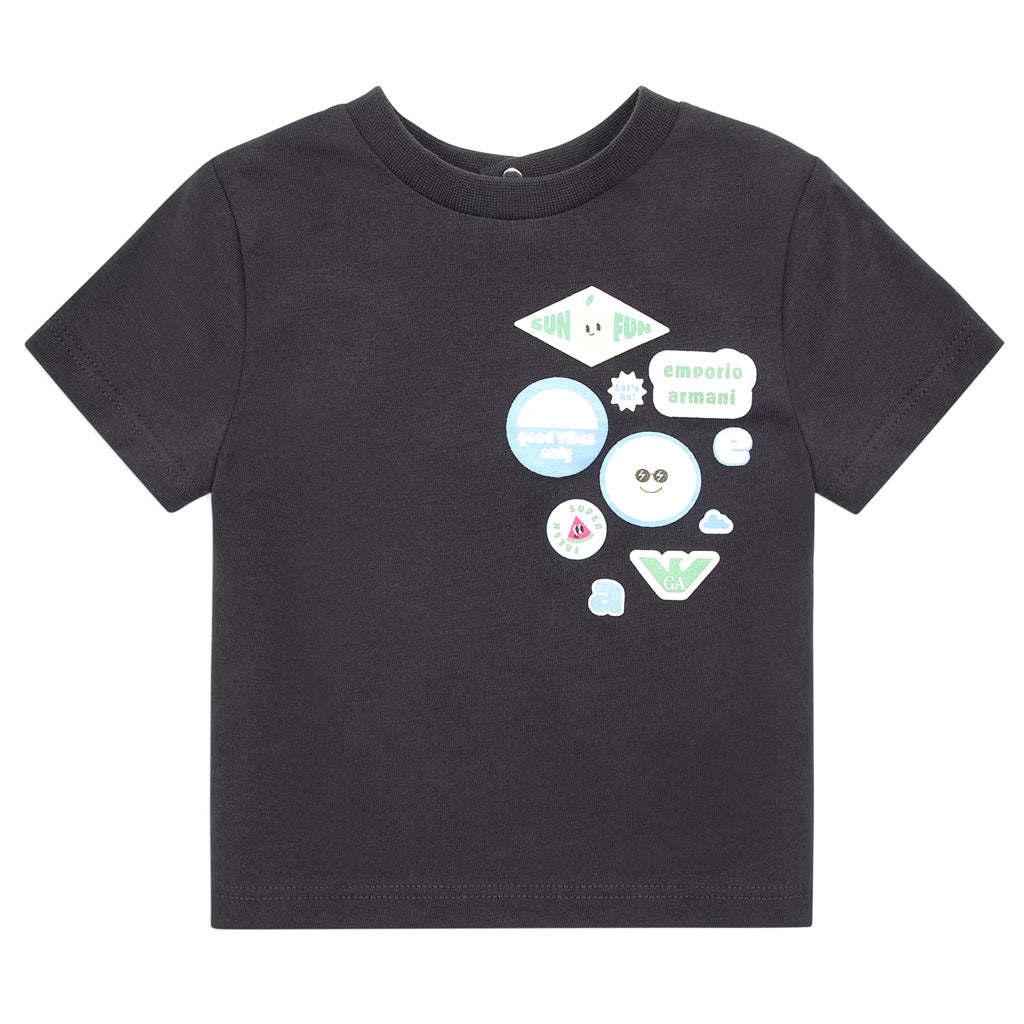 Emporio Armani Junior Graphic Print T-shirt