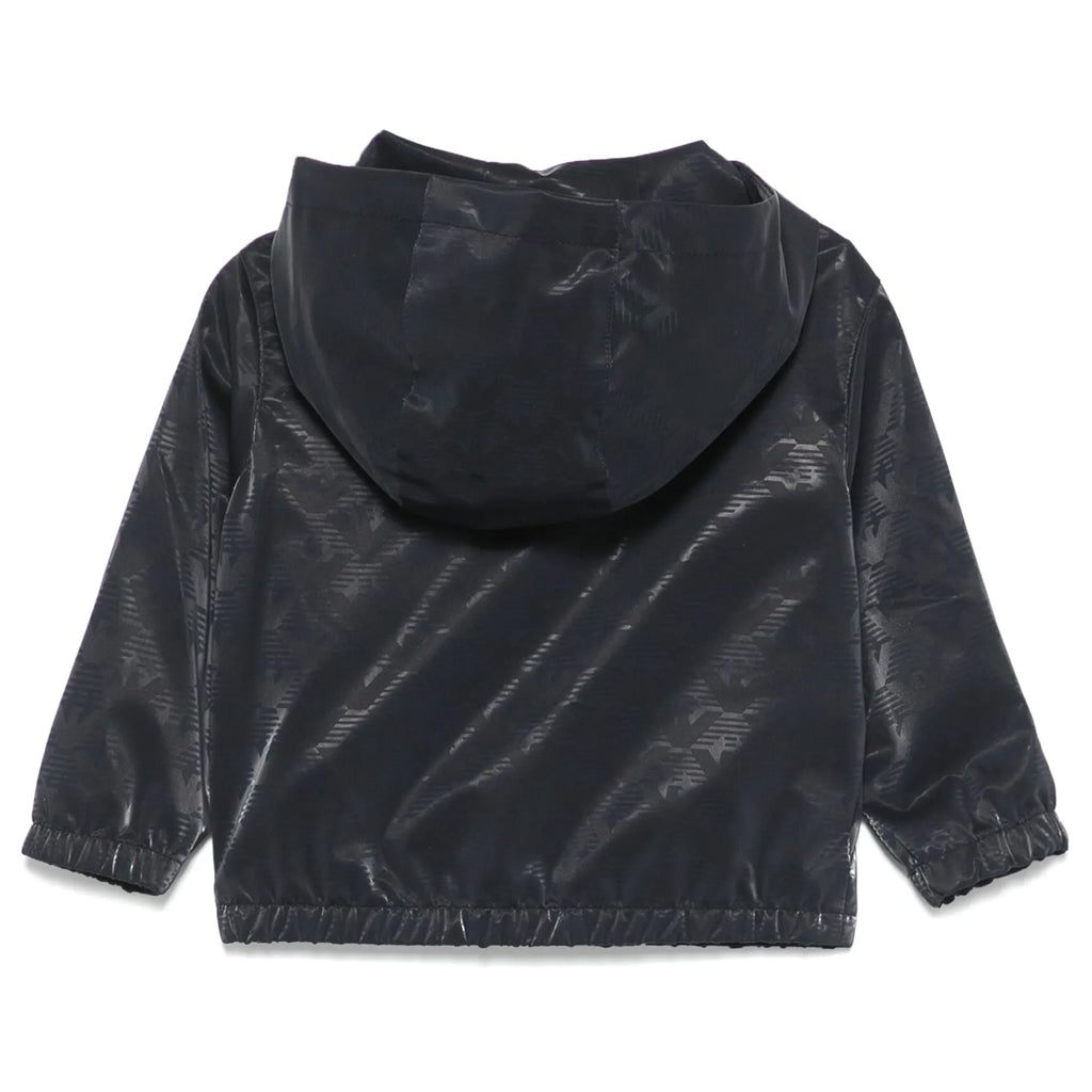 Emporio Armani Junior Eagle Pattern Hooded Jacket