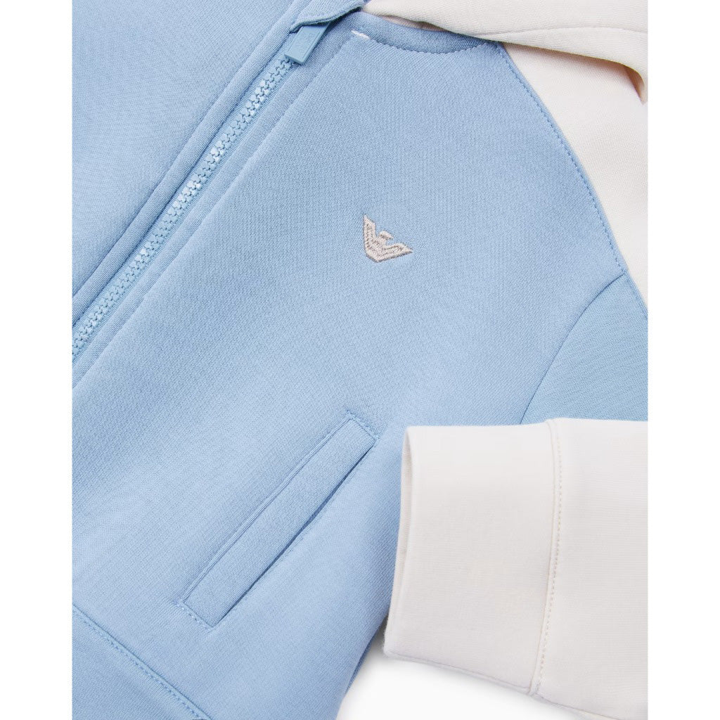 Emporio Armani Junior Eagle Logo Hooded Sweatshirt