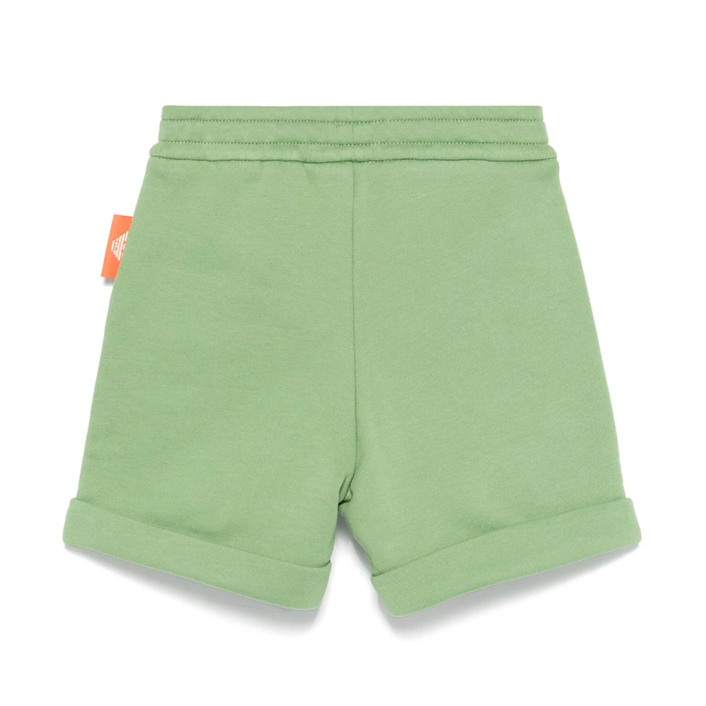 Emporio Armani Junior Eagle Logo Sweat Shorts