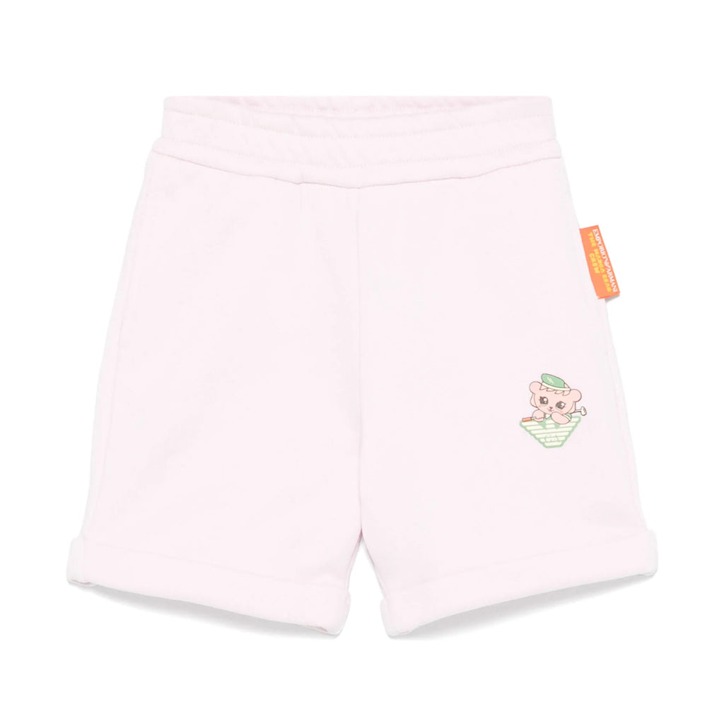 Emporio Armani Junior Eagle Logo Sweat Shorts