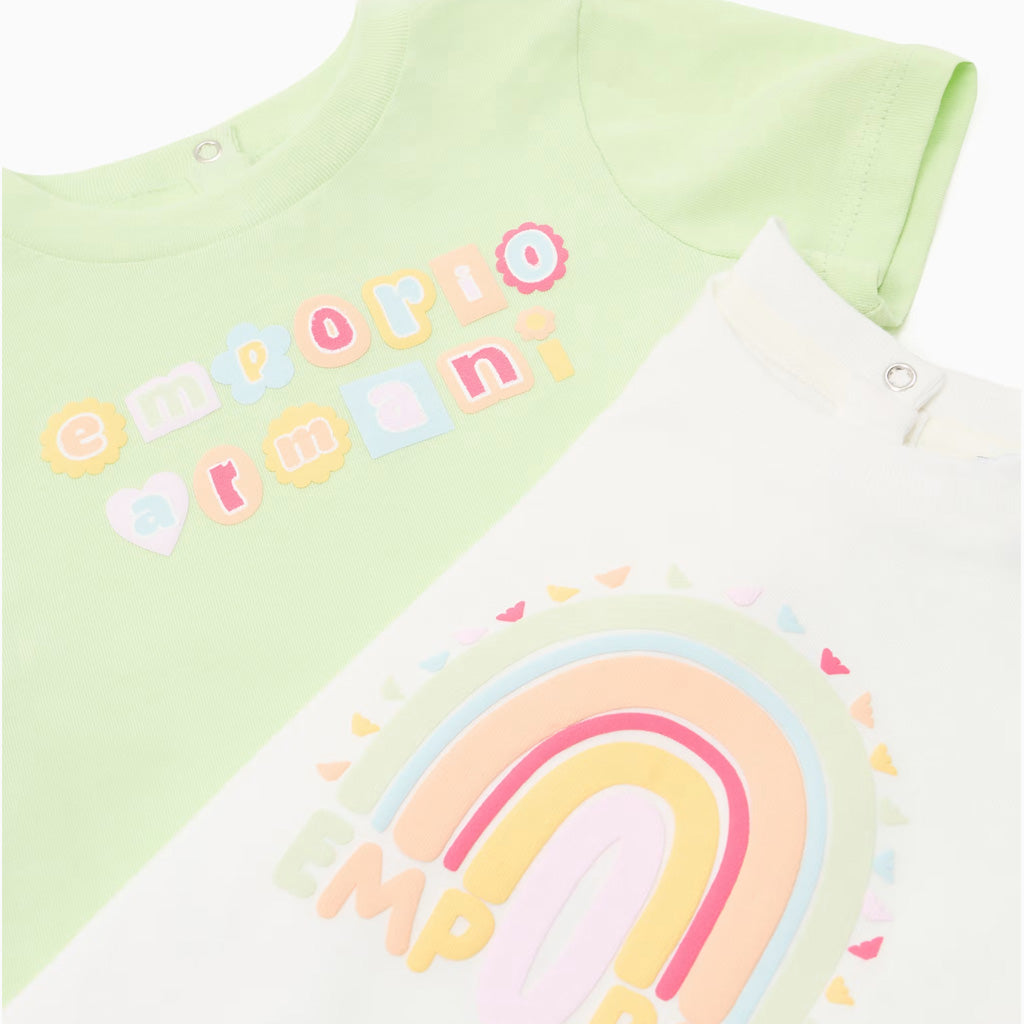 Emporio Armani Junior Set of Two Graphic T-shirt