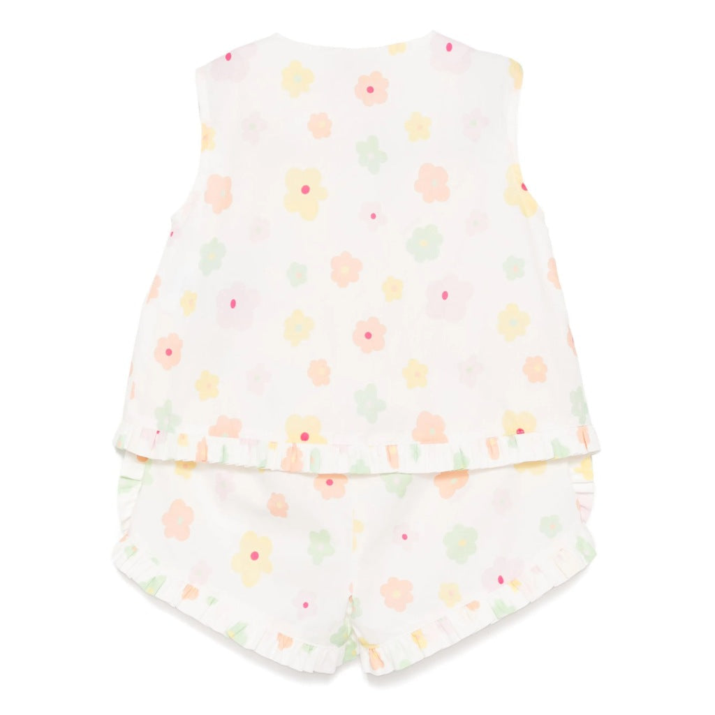 Emporio Armani Junior Floral Pattern Top and Shorts