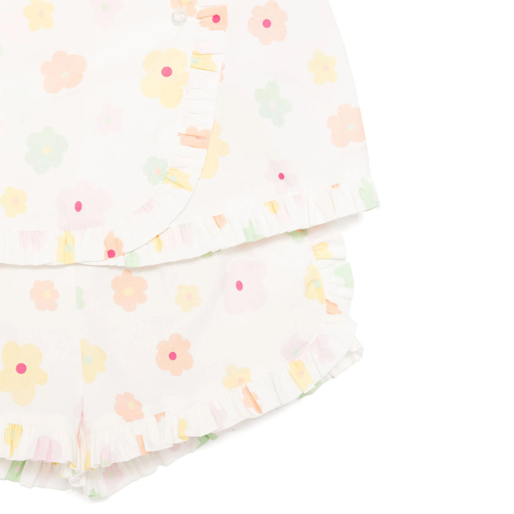 Emporio Armani Junior Floral Pattern Top and Shorts