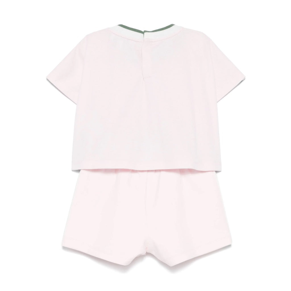 Emporio Armani Junior Logo Blouse and Shorts Set