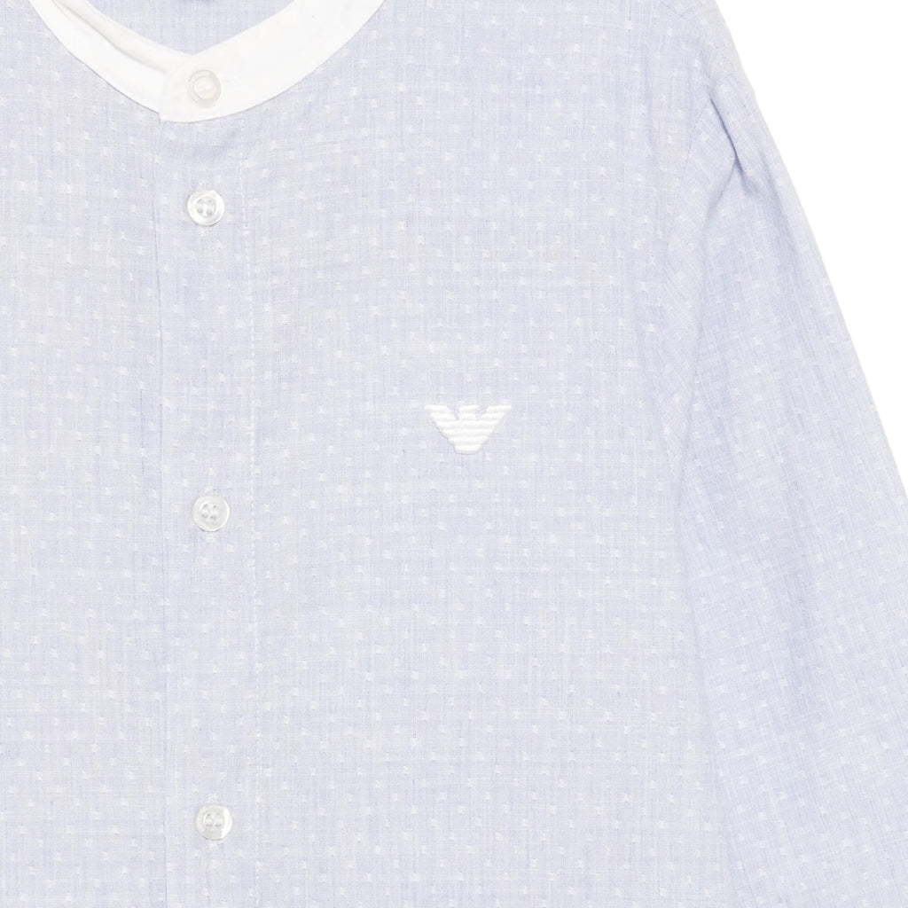 Emporio Armani Junior Textured Shirt