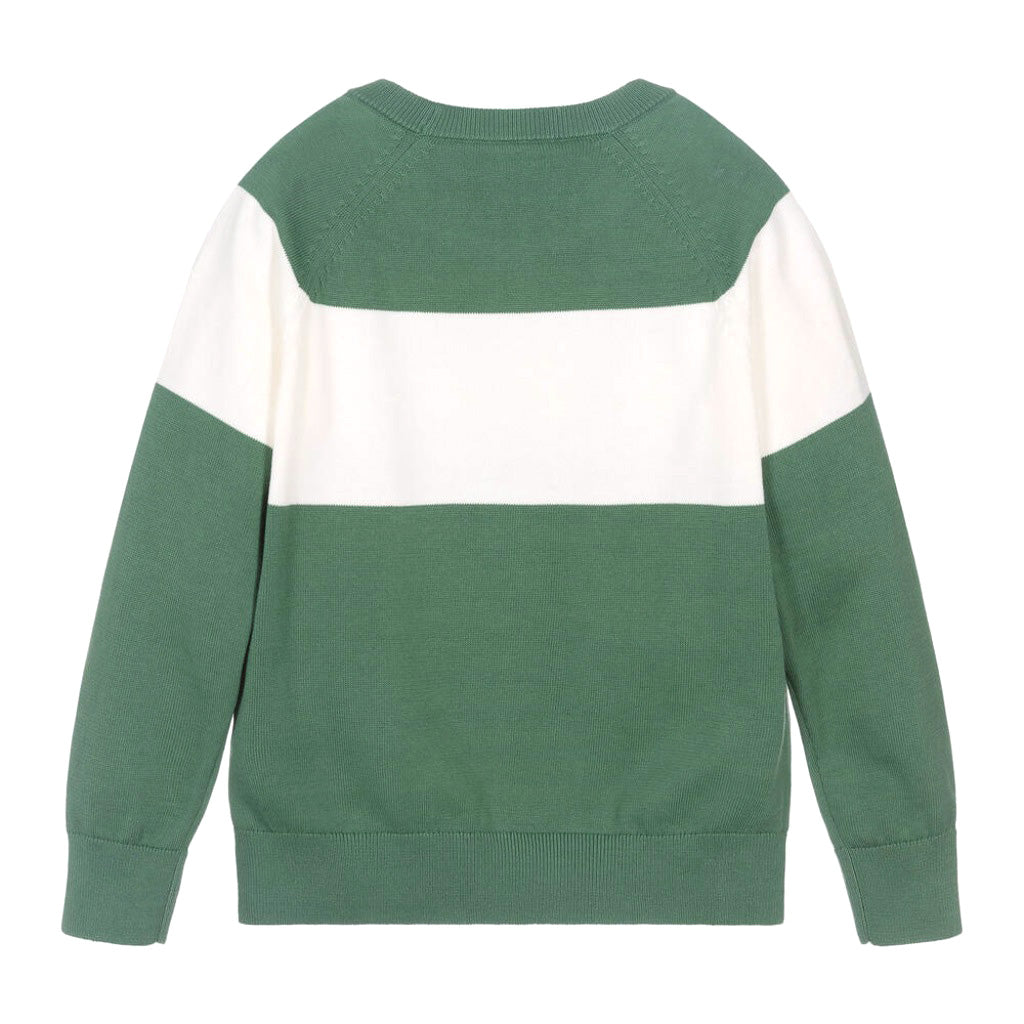 Emporio Armani Junior Logo Knit Sweater