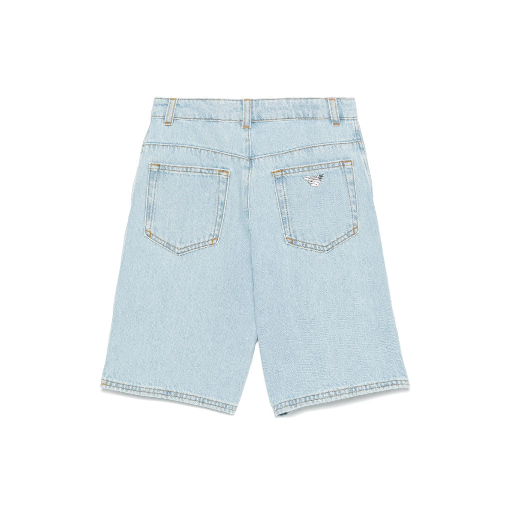 Emporio Armani Junior Denim Shorts
