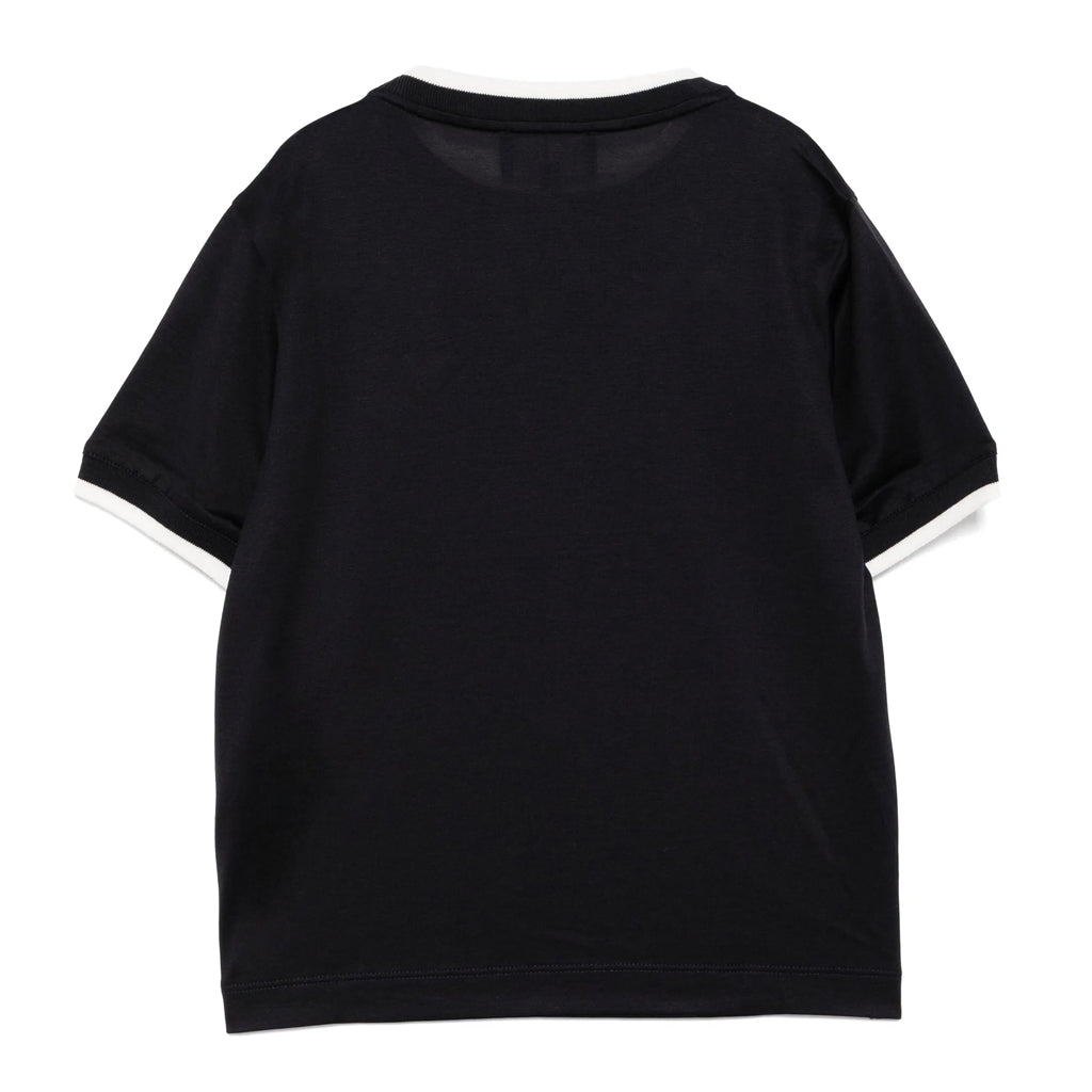 Emporio Armani Junior Snake Logo Graphic T-shirt