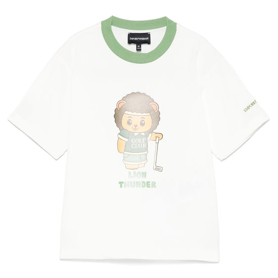 Emporio Armani Junior Graphic Print T-shirt