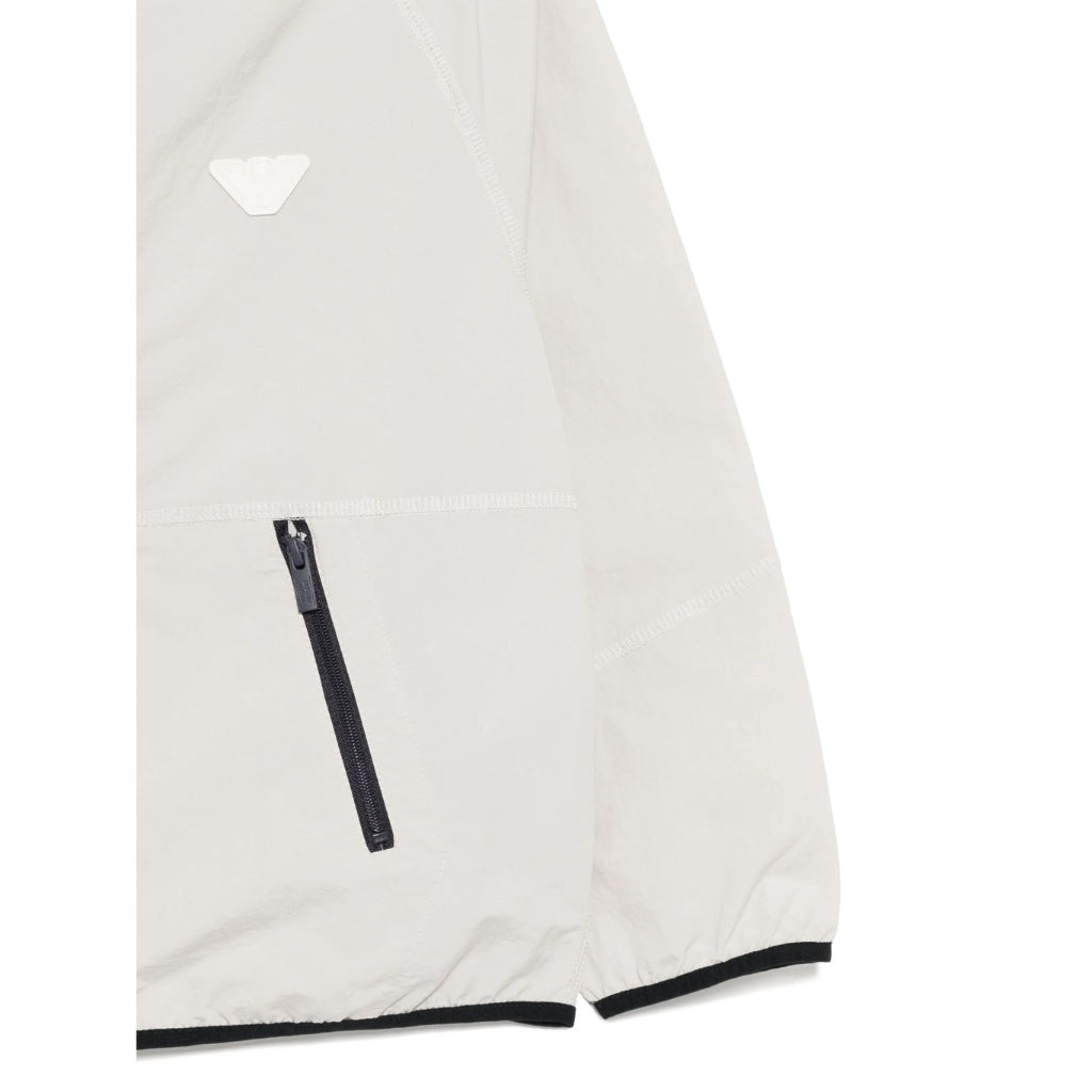 Emporio Armani Junior Eagle Logo Hooded Jacket
