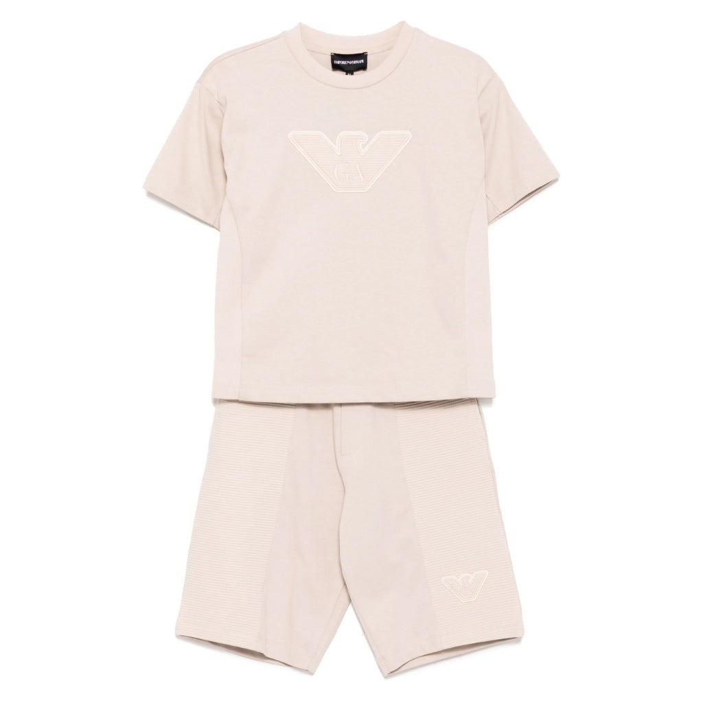 Emporio Armani Junior Eagle Logo T-shirt and Shorts