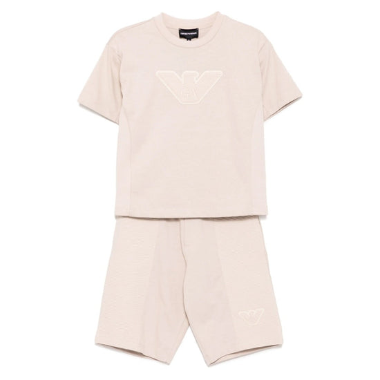 Emporio Armani Junior Eagle Logo T-shirt and Shorts