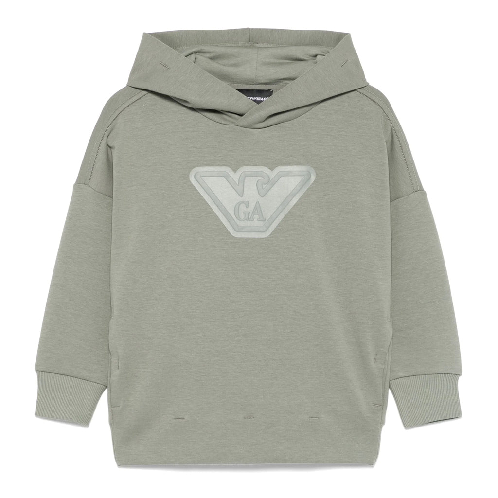 Emporio Armani Junior Eagle Logo Hooded Jacket