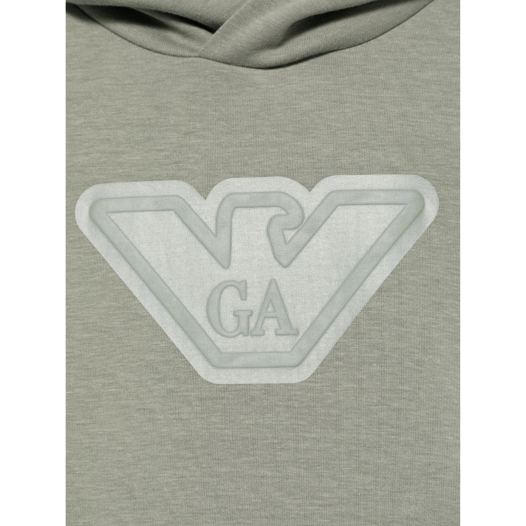 Emporio Armani Junior Eagle Logo Hooded Jacket
