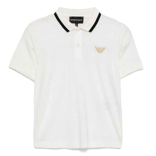 Emporio Armani Junior Eagle Logo Polo Shirt