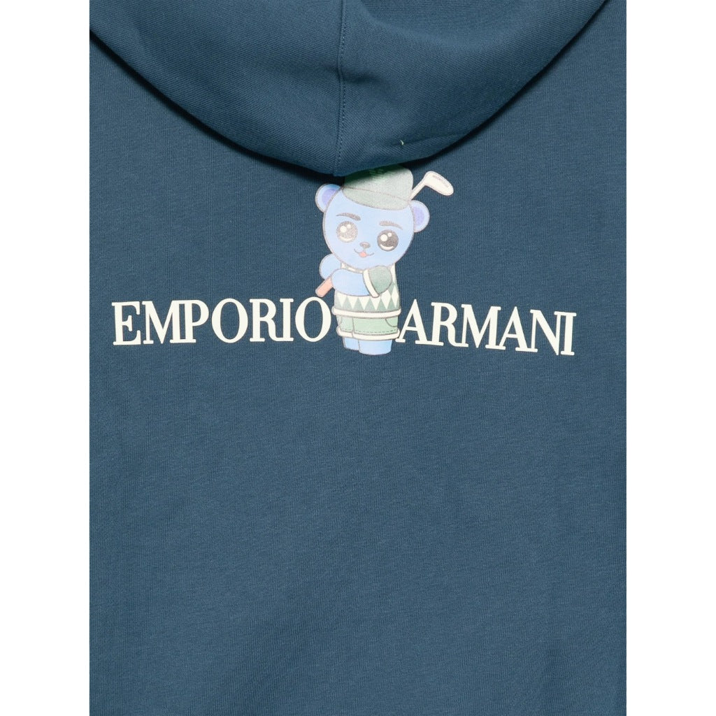 Emporio Armani Junior Graphic Hooded Jacket