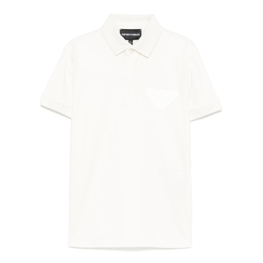 Emporio Armani Junior Eagle Logo Polo Shirt