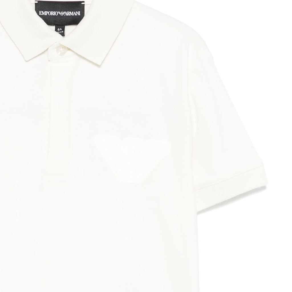 Emporio Armani Junior Eagle Logo Polo Shirt