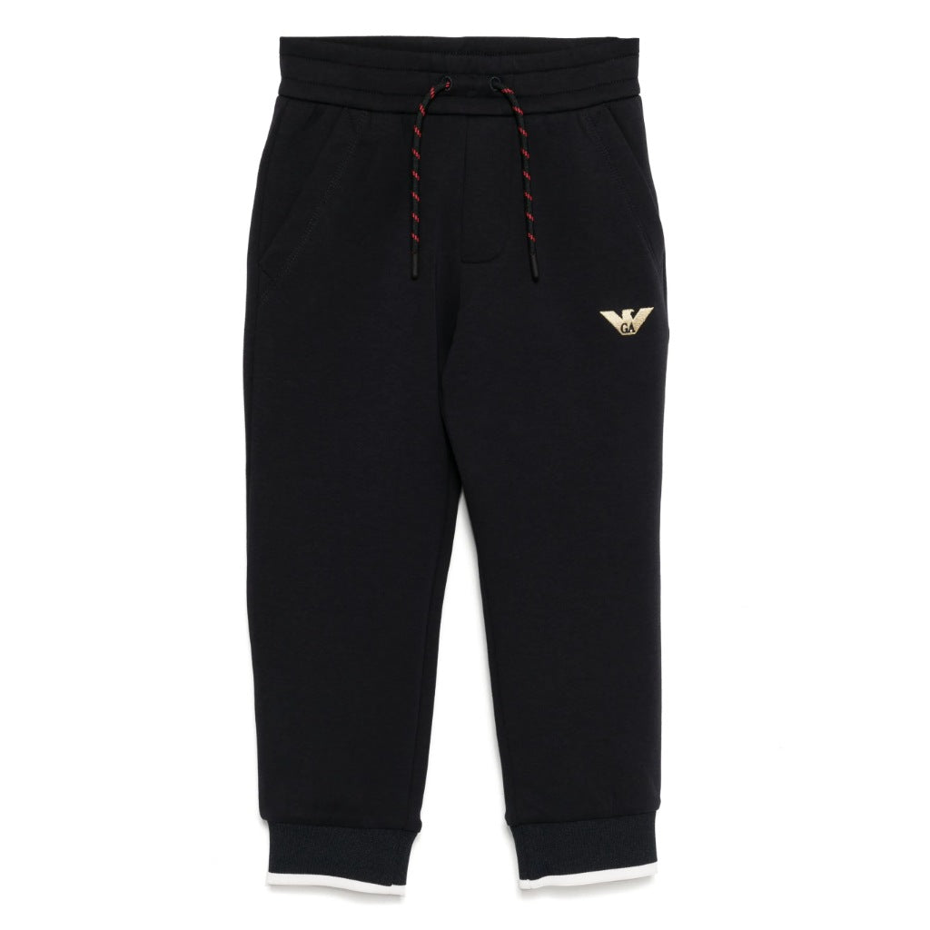 Emporio Armani Junior Eagle Logo Sweatpants