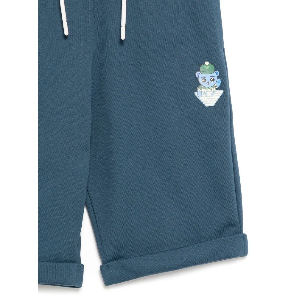 Emporio Armani Junior Eagle Logo Shorts