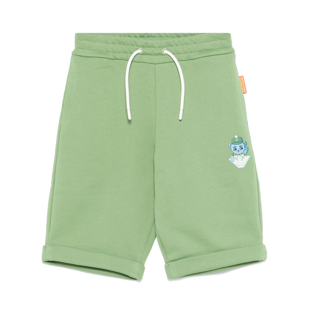 Emporio Armani Junior Eagle Logo Shorts