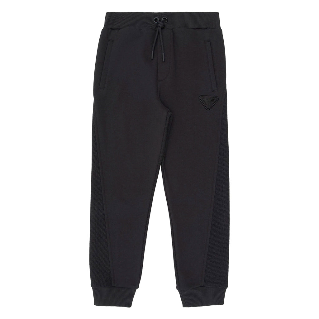 Emporio Armani Junior Eagle Logo Sweatpants