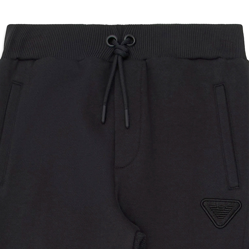 Emporio Armani Junior Eagle Logo Sweatpants