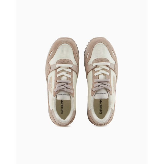 Load image into Gallery viewer, Emporio Armani Junior Eagle Patch Sneakers
