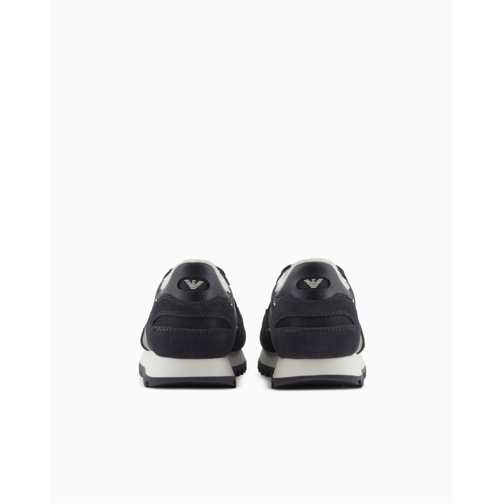 Emporio Armani Junior Eagle Patch Sneakers