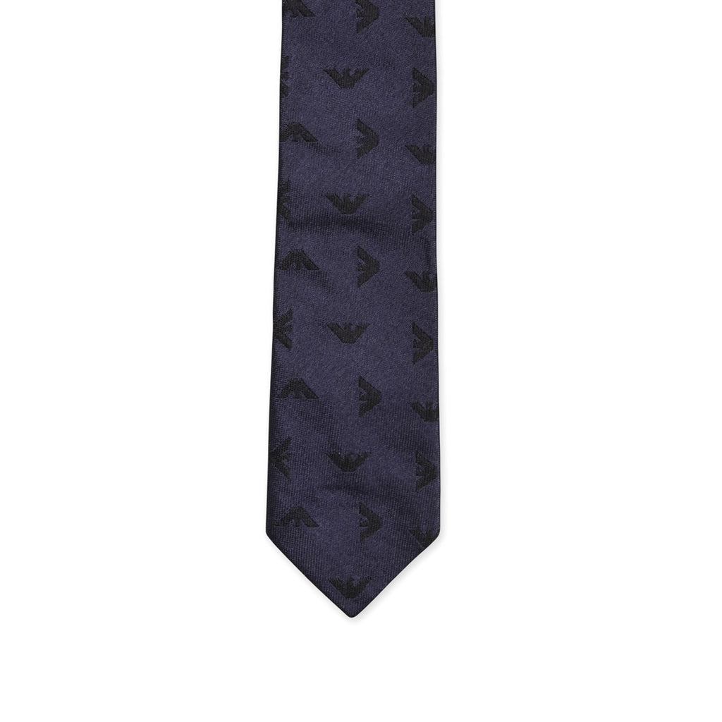 Emporio Armani Junior Eagle Pattern Tie